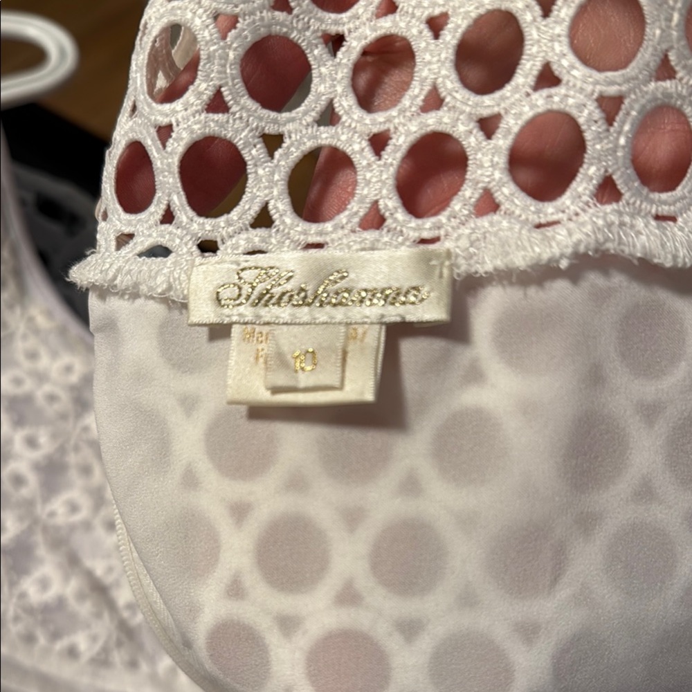 Shoshanna White Lace dress